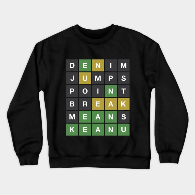 Wordle Reeves Crewneck Sweatshirt by 12&24